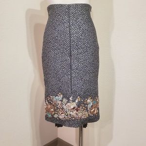 Zac Posen Embroidered skirt